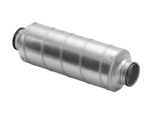 Circular Sound Attenuator Silencer 600mm Length