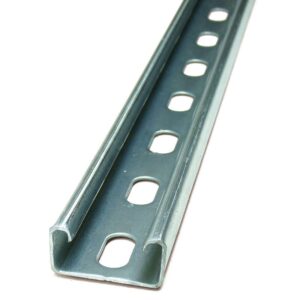 Slotted Channel Light Gauge, 41mm x 21mm x 1.5mm, 3m