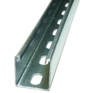 Slotted Channel Light Gauge, 41mm x 41mm x 1.5mm, 3m