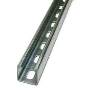 Slotted Channel Heavy Gauge, 41mm x 41mm x 2.5mm, 3m