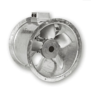 Flakt Woods Long Cased Axial Flow Extract Fan - Single Phase